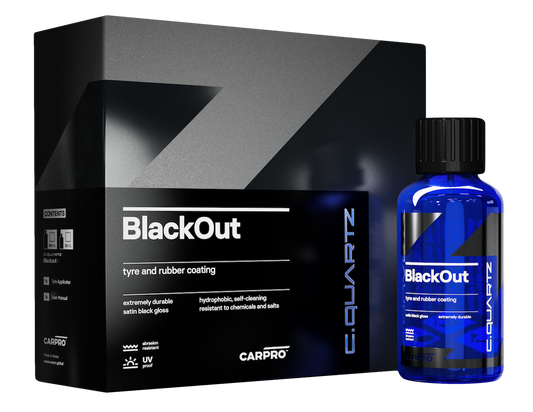 CQUARTZ BlackOut - Tire & Rubber Coating 50ml