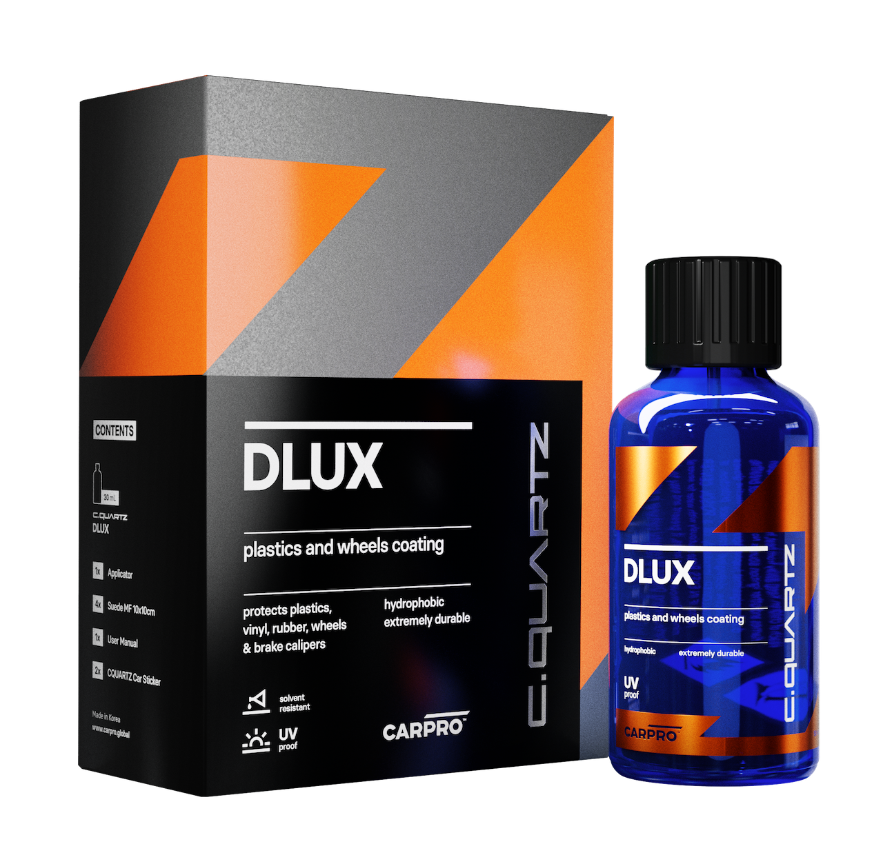 CQUARTZ DLUX Trim & Wheel Coating 30ml