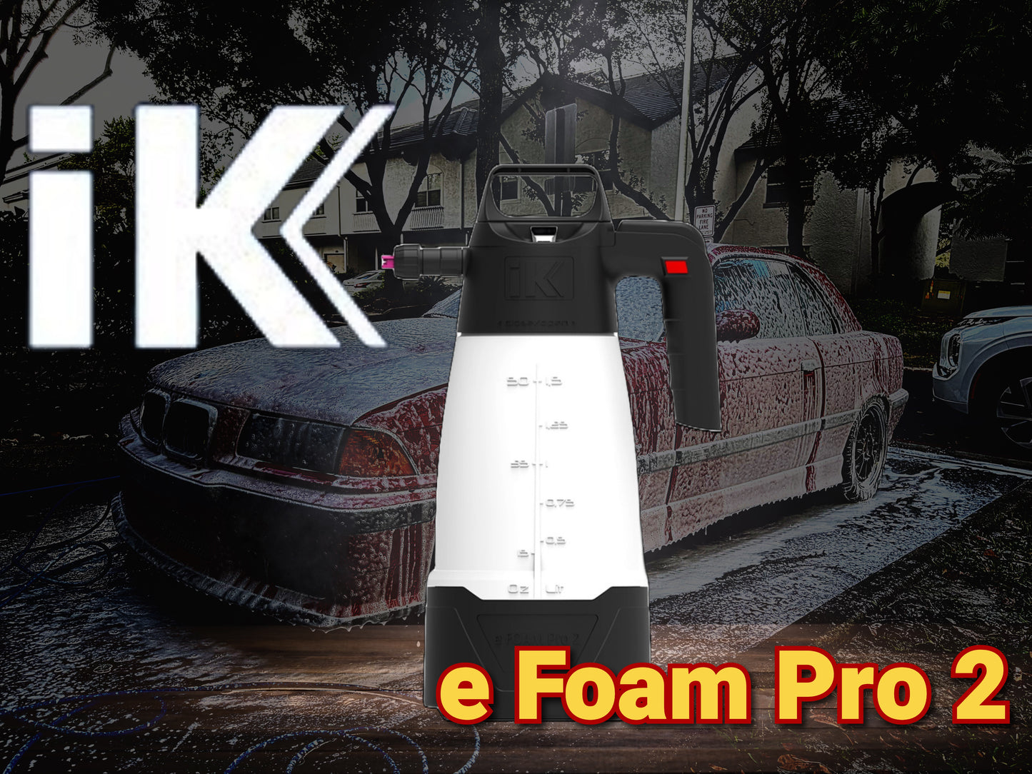 IK e Foam Pro 2 Battery Powered Sprayer 64oz